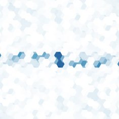 Vector abstract color 3d hexagonal N19