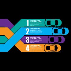 race car infographics N12