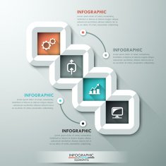 Modern infographic option banner N71