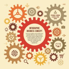 Infographic Business Concept