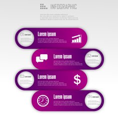 Business infographic design N397
