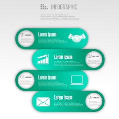 Business infographic design N398