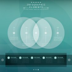 abstract chart infographics N6