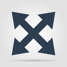 Fullscreen sign icon Arrows symbol N9