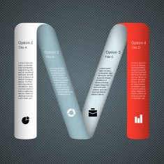 Modern vector template for your business project N234