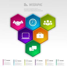 Business infographic design N402
