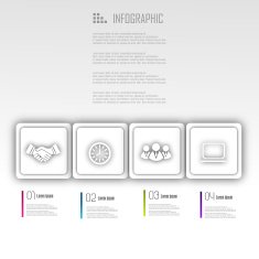 Business infographic design N404