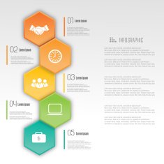 Business infographic design N407