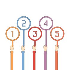 Abstract vector maintenance infographic template in flat outline style