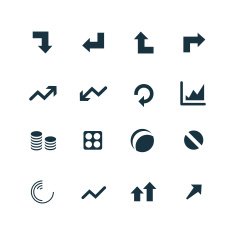 diagram icons set N2