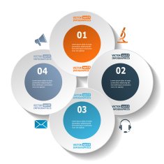 Modern Circle Infographics N13