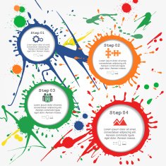 Infographic design template Vector illustration N43