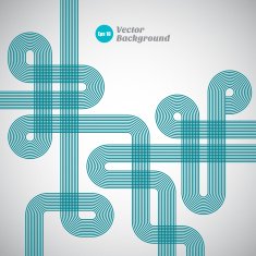 Geometric lines design N4
