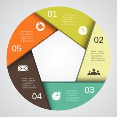 Modern vector template for your business project N241