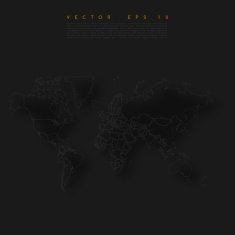Vector Abstract Earth Map N2