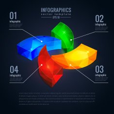 Business Infographics 3D style Vector illustration N5