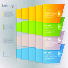 Info graphic Background with Arrows N14