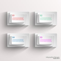 Abstract paper infographic N65