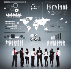 Vector of Business Graphs and Charts