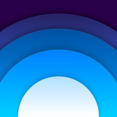 Abstract paper circles background
