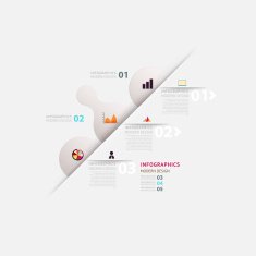 Set of business infographics N39