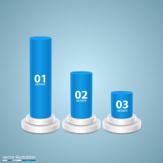 Data 3d growth chart art info N2