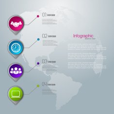 Business infographic design N418