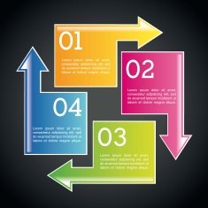 arrows infographics N33