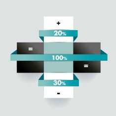 Infographics web template baner N3