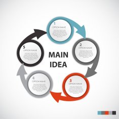 Infographic Templates for Business Vector Illustration N1228