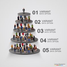 People on a pedestal in the hierarchy N2