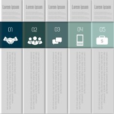 Business infographic design N427
