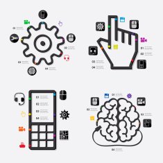 technology infographic N43