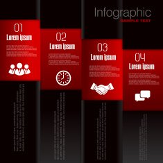 Business infographic design N431
