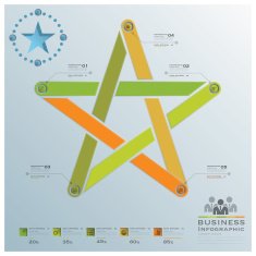 Star Shape Business Infographic N2