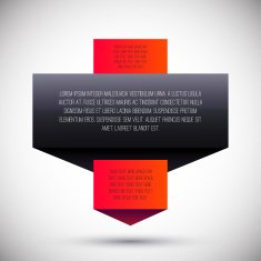 Abstract shape Blank banner