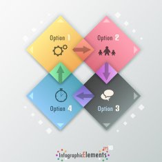 Modern Infographic Options Banner N42