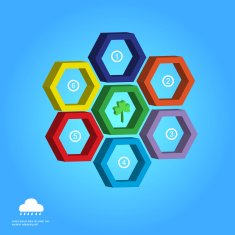 modern business concept Vector illustration