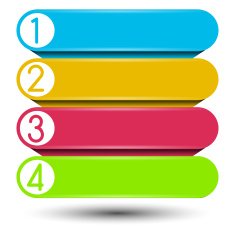 Modern design template infographics banner N5
