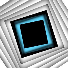 Vector paper square and frame background