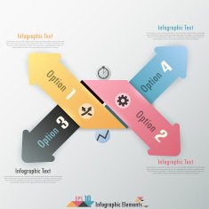 Modern Infographic Options Banner N46