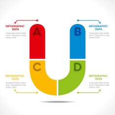 creative alphabet info-graphics N14