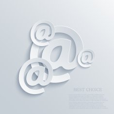 Vector modern email background Eps 10