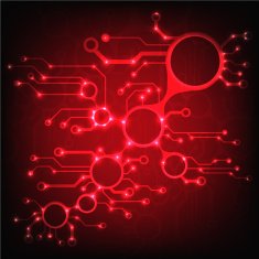 Ðbstract circuit board techno background EPS10 vector N2