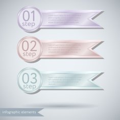 Infographic ribbon Concept