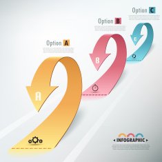Modern Infographic Options Banner N53