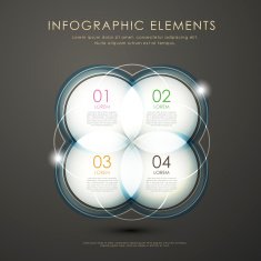 abstract circle infographics N9