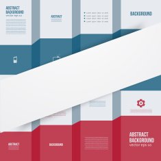 Vector infographics Abstract background card N8