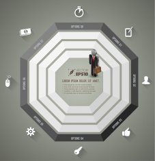 Octagons with icons N2