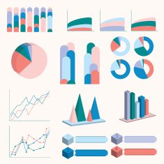 set of infographics elements N46